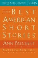 The_best_American_short_stories__2006