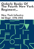 Orderly_books_of_the_Fourth_New_York_Regiment__1778-1780